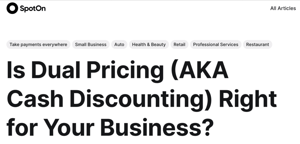 Is Dual Pricing (AKA Cash Discounting) Right for Your Business?