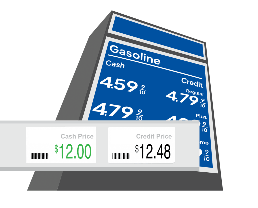 New York Dual Pricing Gas Station 