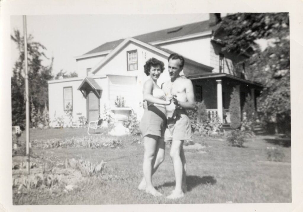 Rose and George Kapitan at Kapitan's Rest