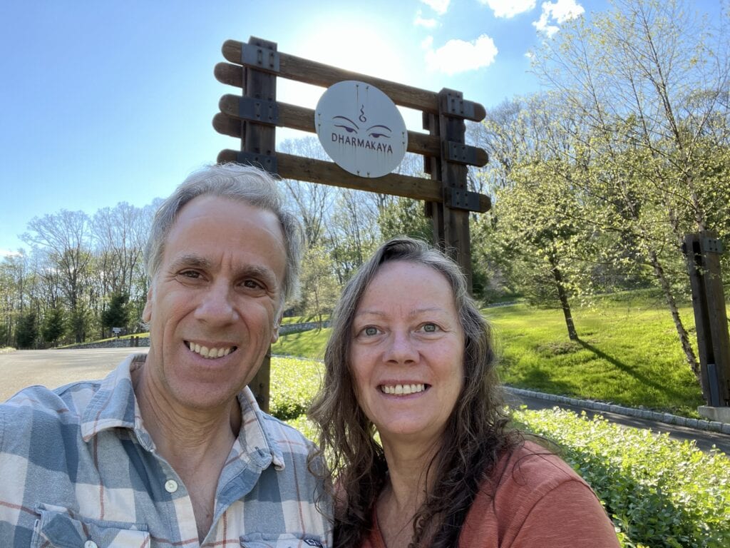 Greg & Michelle at Dharmakaya