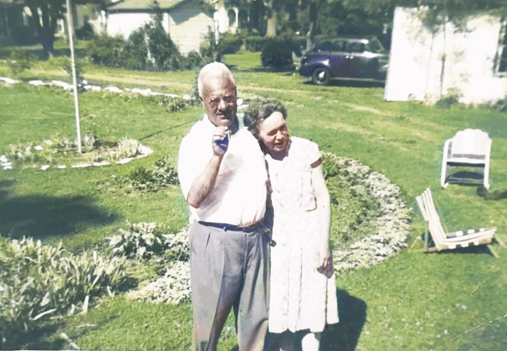 Gregory and Anna Kapitan at Kapitan's Rest 