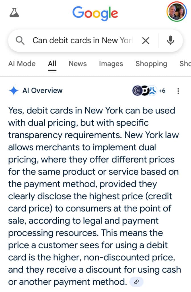 New York State Surcharge Law for Payment Processing Google Search