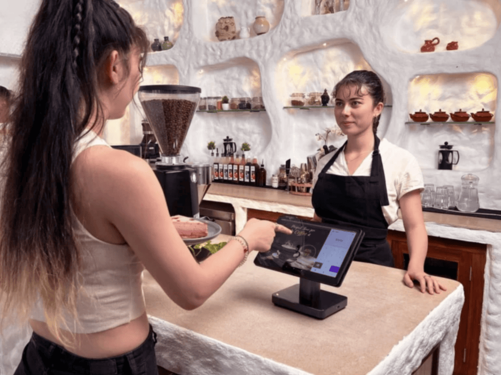 Dejavoo POS System and Customer with Dual Pricing Credit Card Processing No Fees from New York EZ Pay